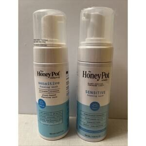 The Honey Pot Company Sensitive Foaming Wash 5.51 fl Oz Lot Of 2 Sealed New